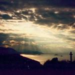 Sunrise over Dubrovnik, Croatia