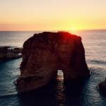 Pigeon Rock, Beirut, Lebanon