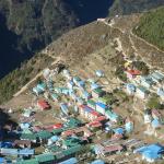 Looking down at Nachme Bazaar.