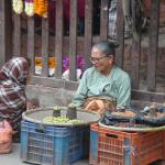 In the streets of Kathmandu
