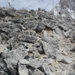 Last climb before the top of Kala Patthar.