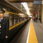 Trans-Mongolian train.