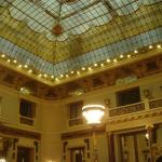 Restaurant in the Hotel Metropole, Moscow.