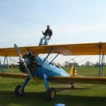 Back on terra firma with a new wind whipped hairdo!