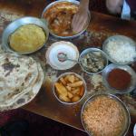 All this for two people!  Every meal was like this!
