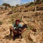 Sami my guide on Socotra (the boy, not the goat).